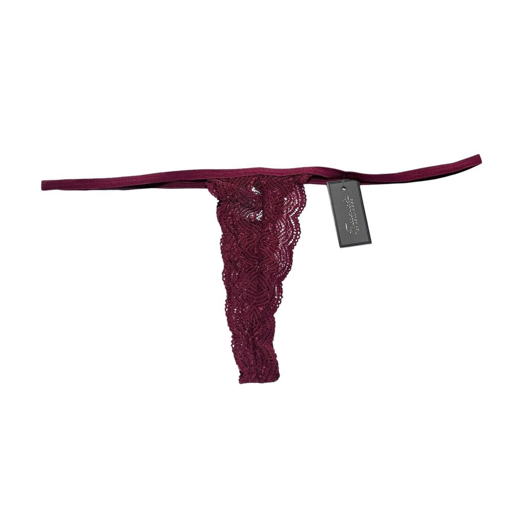 Frederick's of Hollywood Hollywood Mini Thong Syrah Size 2X
